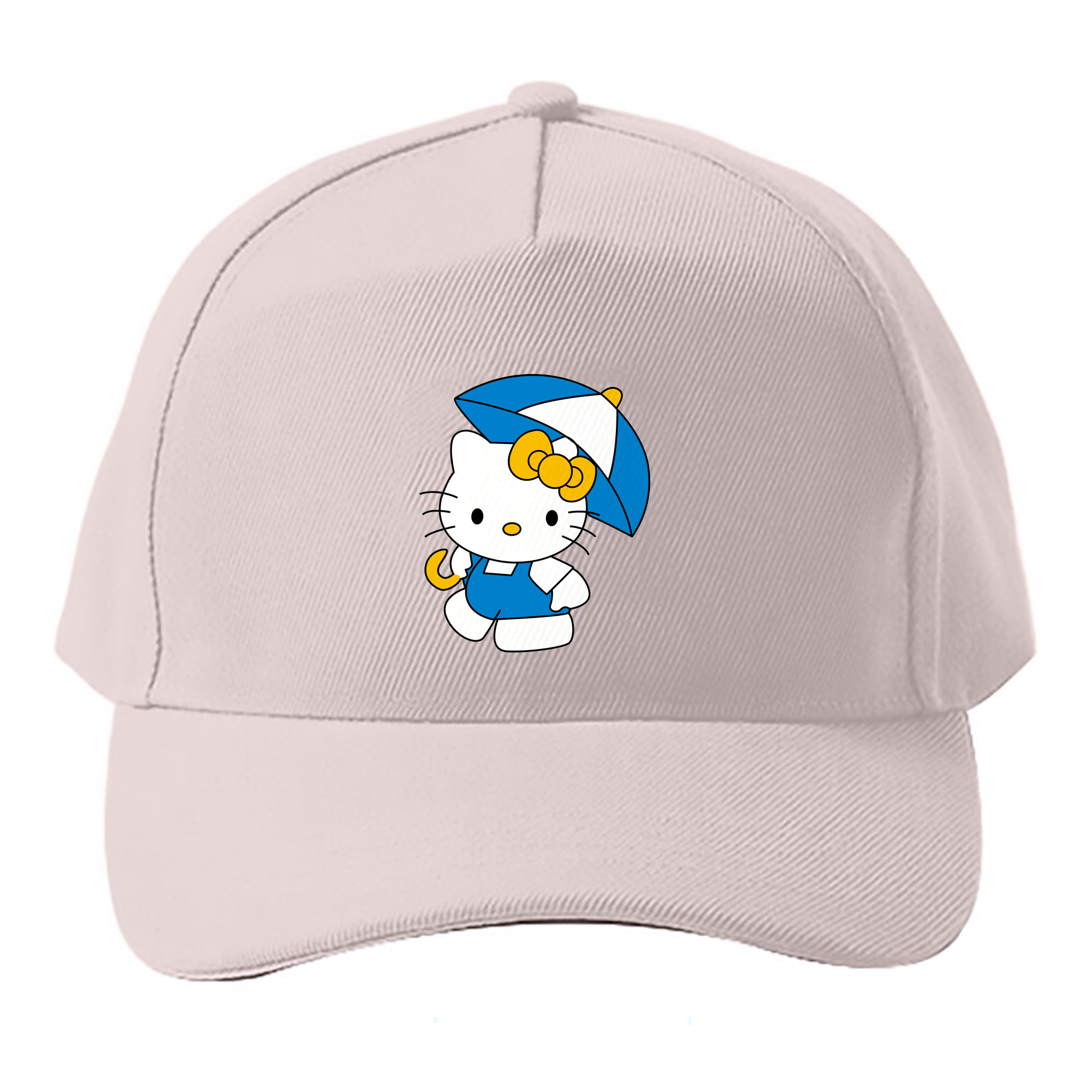 （画像用） Hello Kitty ハローキティ ベースボールキャップ 綿100％ 男女兼用 帽子 スポーツ